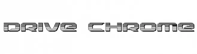 Drive Chrome  Descarca Fonturi Gratis