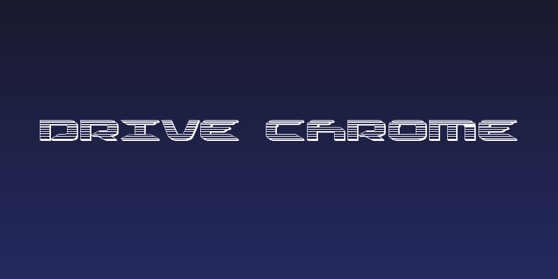 Drive Chrome Social Header