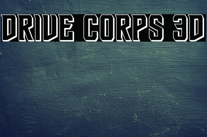 Drive Corps 3D Example 2