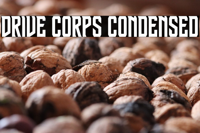 Drive Corps Condensed Example 3