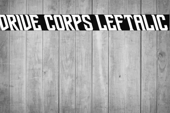 Drive Corps Leftalic Example 2