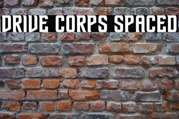 Drive Corps Spaced Example 3