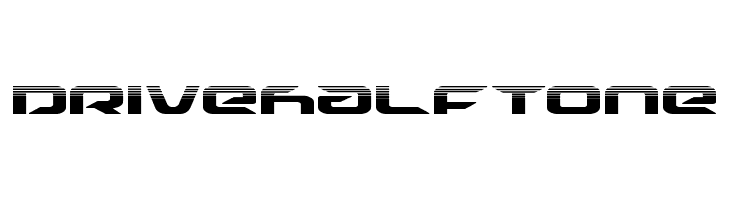 Drive Halftone  font caratteri gratis