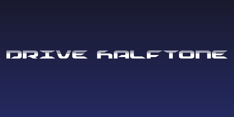 Drive Halftone Social Header