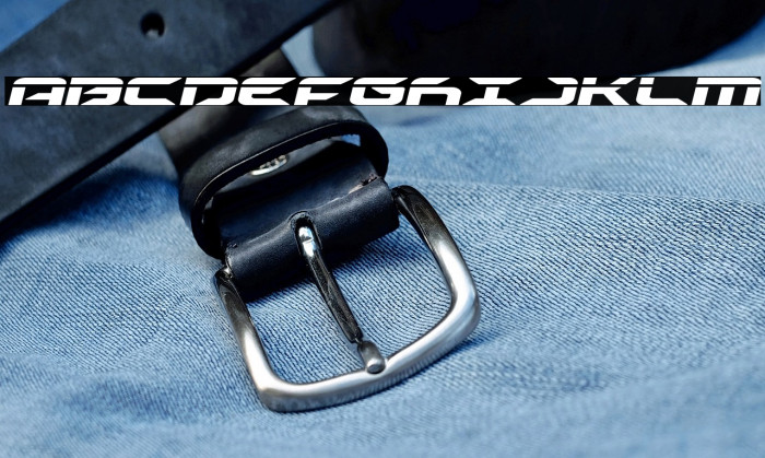 Drive Laser Italic Example 2