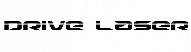 Drive Laser  Free Fonts Download