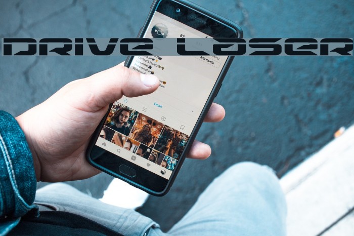 Drive Laser Example 2