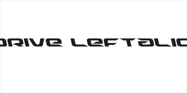 Drive Leftalic Logo