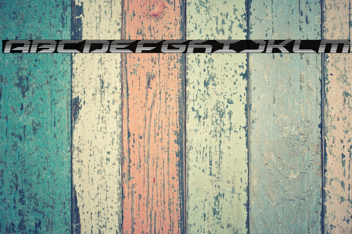 Drive Scanlines Italic Example 2