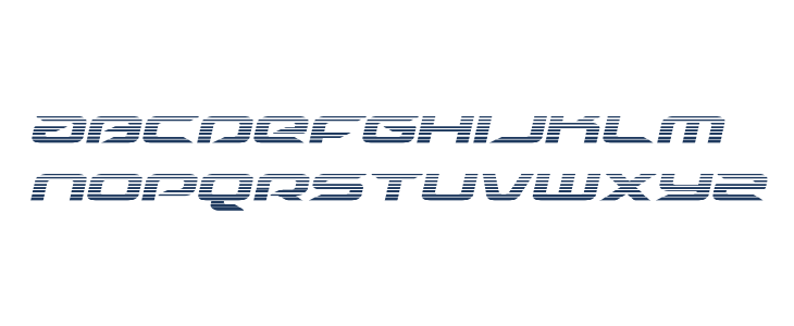 Drive Scanlines Italic Lowercase