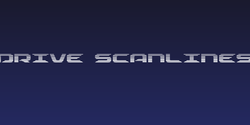 Drive Scanlines Social Header