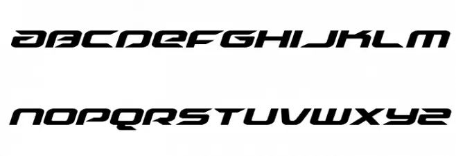 Drive Super-Italic Fuentes MINÚSCULAS