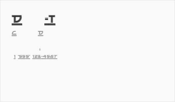 Drive-Thru Business Card