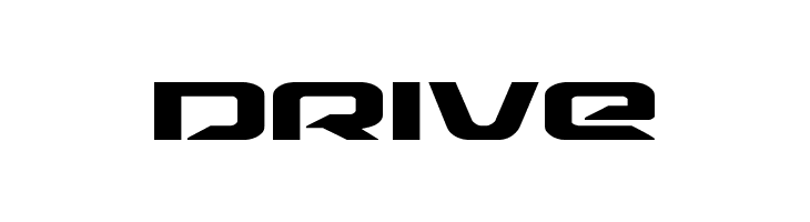 Drive  免费字体下载