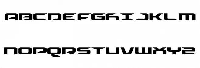 Drive Schriftart Groß