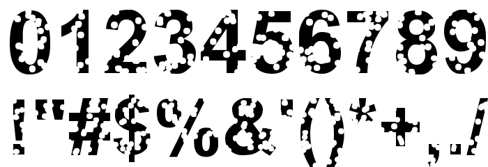 Driveby Font OTHER CHARS