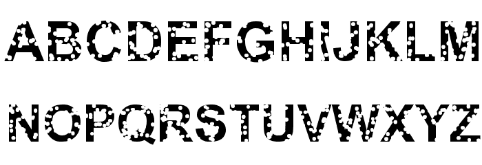 Driveby Font LOWERCASE