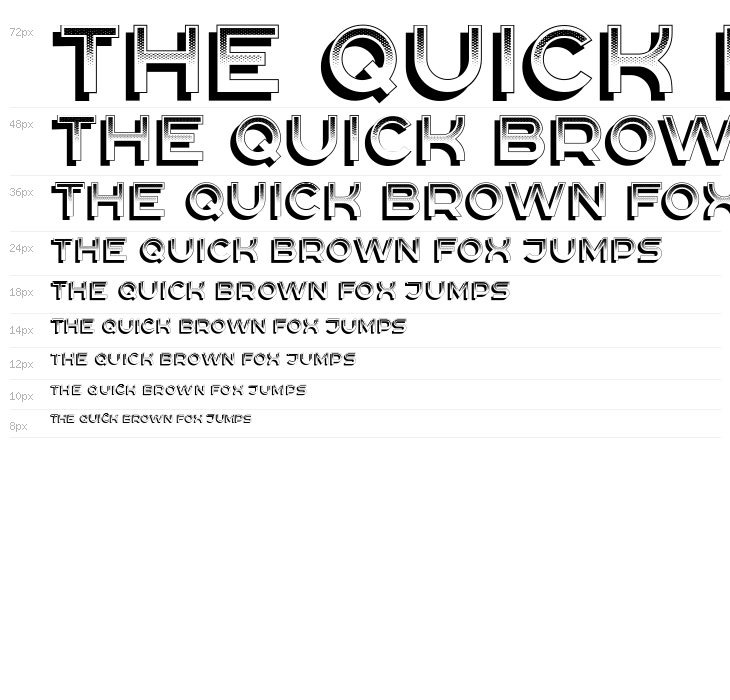 Driveller Regular Waterfall