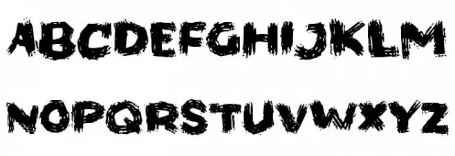Drobos Шрифта ВЕРХНИЙ