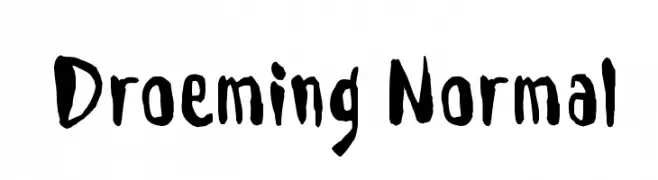 Droeming Normal  Fuentes Gratis Descargar