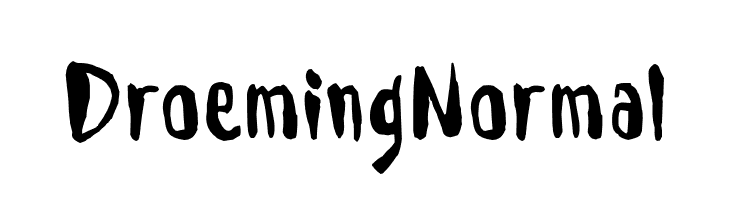 Droeming Normal  Descarca Fonturi Gratis