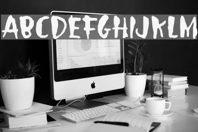 Droeming Normal Font examples