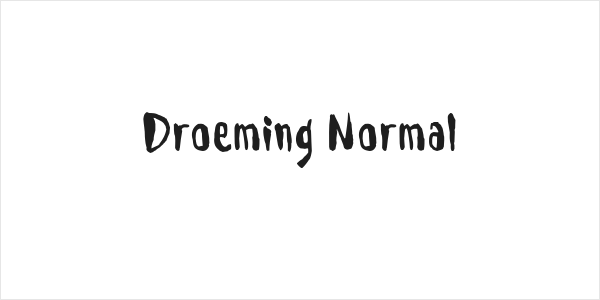 Droeming Normal Logo