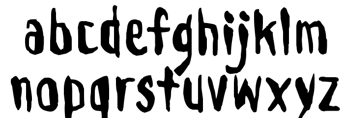 Droeming Normal Font LOWERCASE