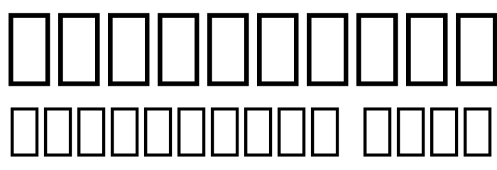 Droid Arabic Kufi Bold Font OTHER CHARS