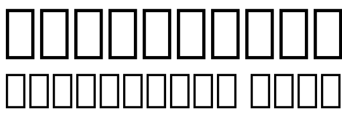 Droid Arabic Naskh Bold Font OTHER CHARS