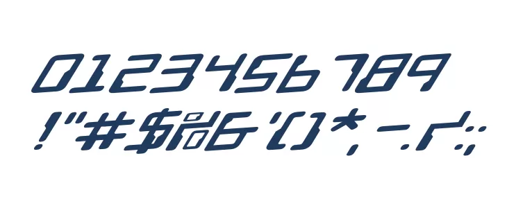 Droid Lover Expanded Rotalic Font OTHER CHARS