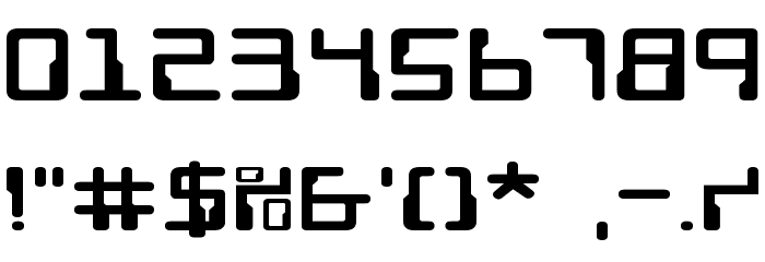 Droid Lover Expanded Font OTHER CHARS