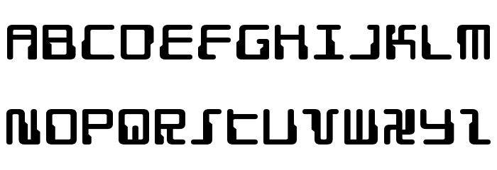 Droid Lover Expanded Font LOWERCASE