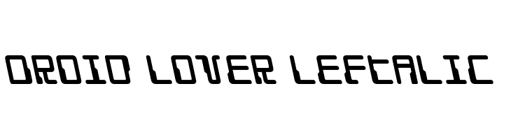 Droid Lover Leftalic  Fuentes Gratis Descargar