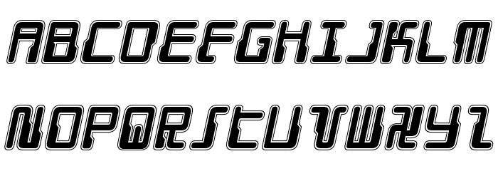 Droid Lover Pro Italic Font LOWERCASE