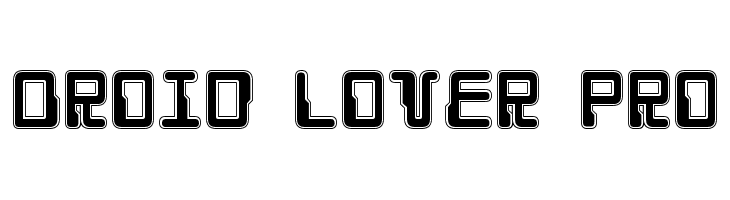 Droid Lover Pro  免费字体下载