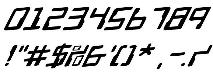 Droid Lover Rotalic Font OTHER CHARS
