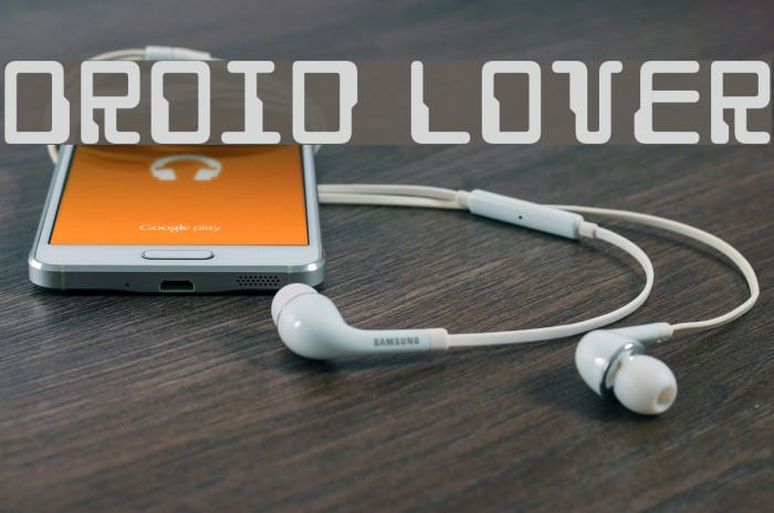 Droid Lover لخطوط تنزيل examples