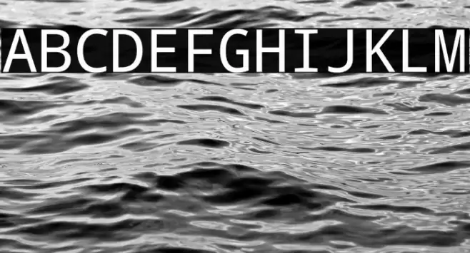 Droid Sans Mono Font examples