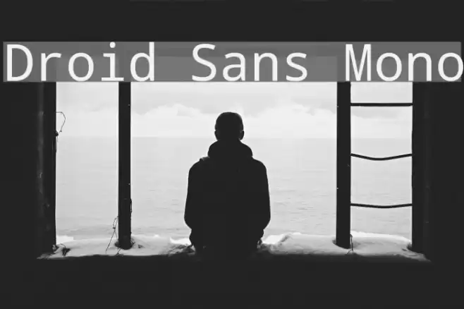 Droid Sans Mono Font examples