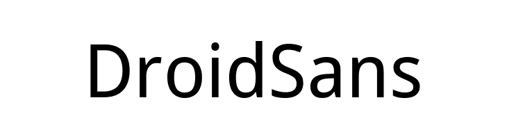 Droid Sans Шрифта