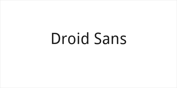 Droid Sans Logo