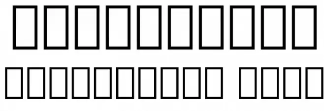 Droid Serif Thai Font OTHER CHARS