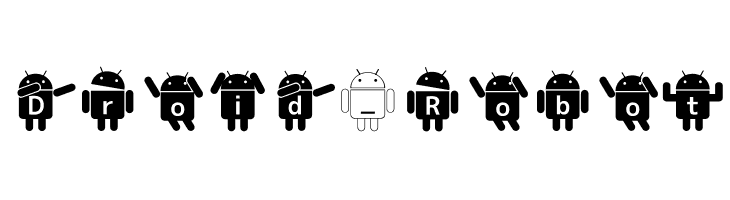 Droid_Robot  font caratteri gratis