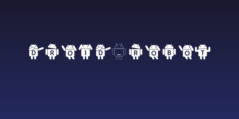 Droid_Robot Social Header