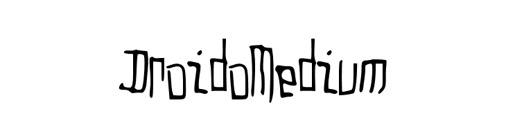 Droido Medium  Frei Schriftart Herunterladen