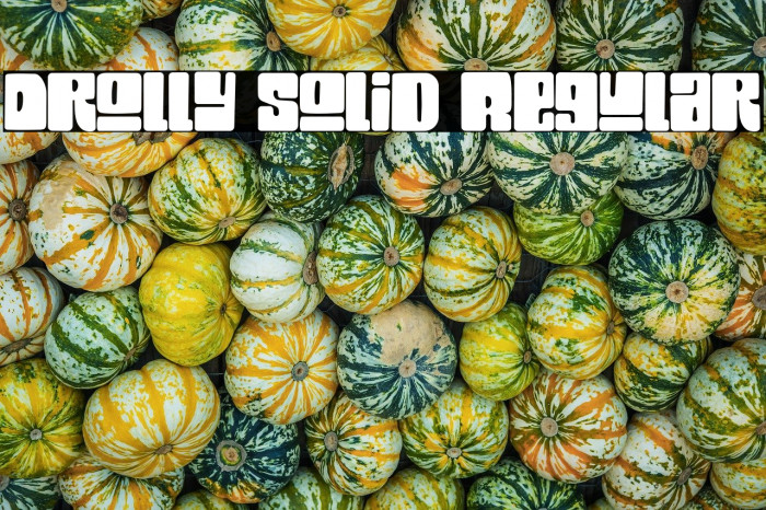 Drolly solid Regular Example 1