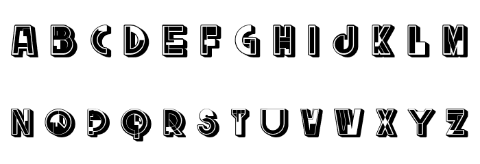 Drone Regular Font LOWERCASE