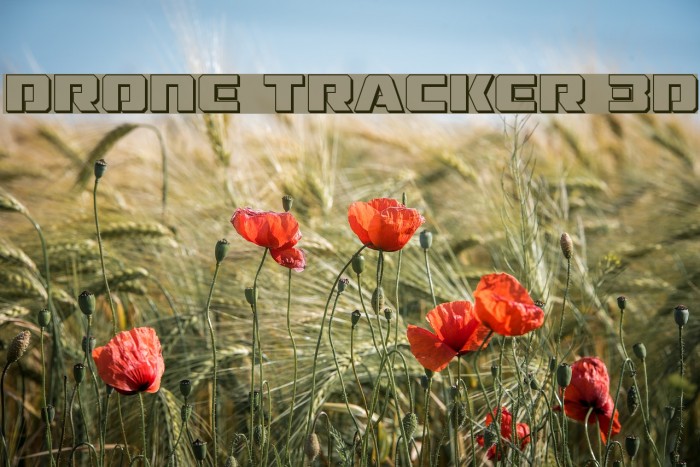 Drone Tracker 3D Font examples