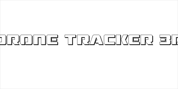 Drone Tracker 3D Logo